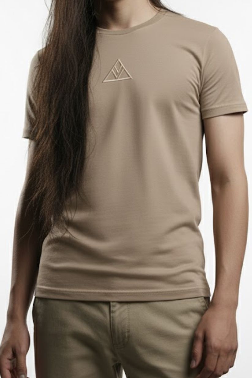 T-SHIRT BASICS BEIGE (BEGE)